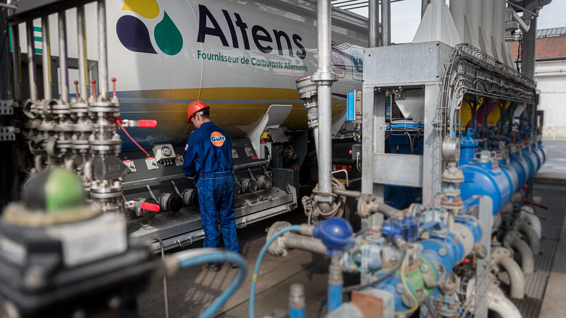 Dépôt de Gennevilliers - Camion Altens