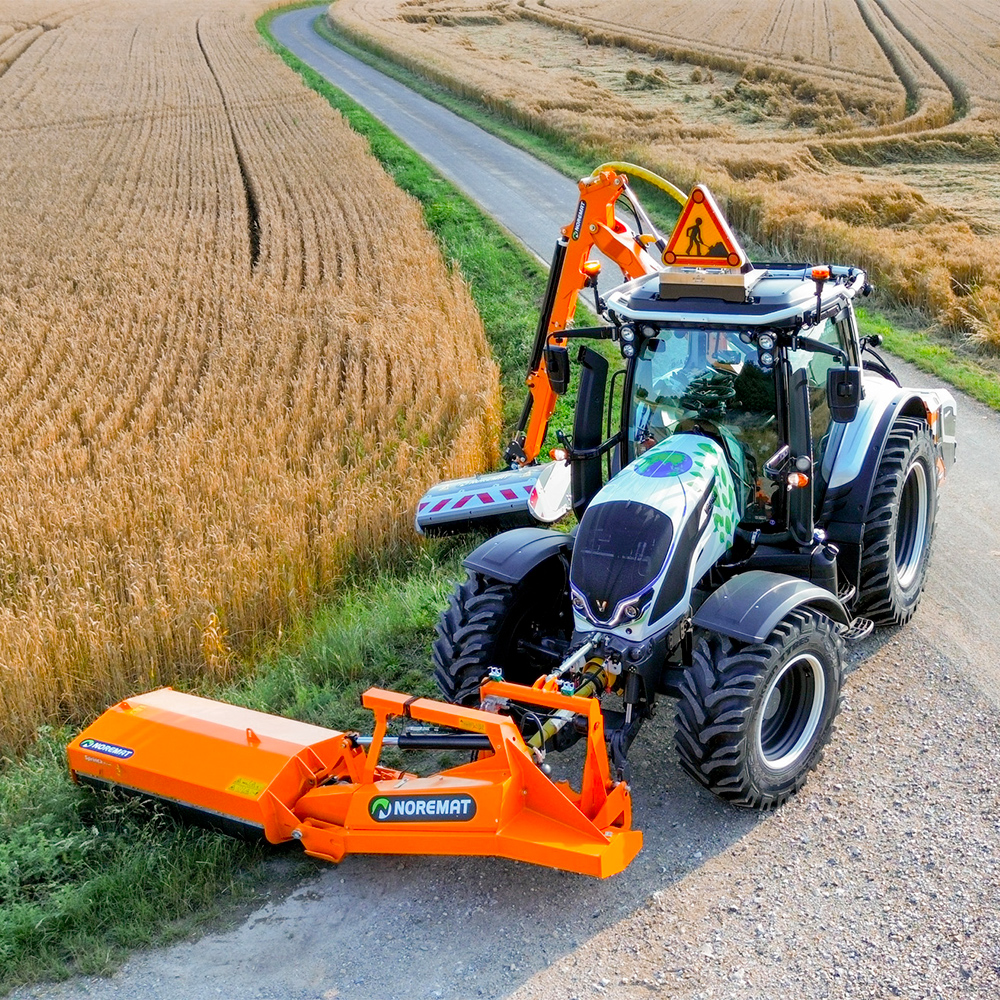 Le biocarburant PUR-XTL d’Altens dans un tracteur Valtra N155 Direct en France !