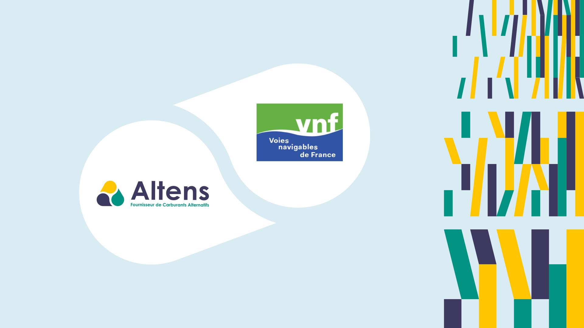 VNF voies navigables de France teste et approuve le HVO100 distribué par Altens