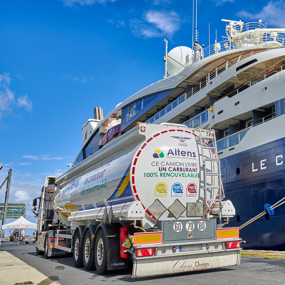 À Euromaritime, Altens présente ses solutions pour la décarbonation du transport maritime