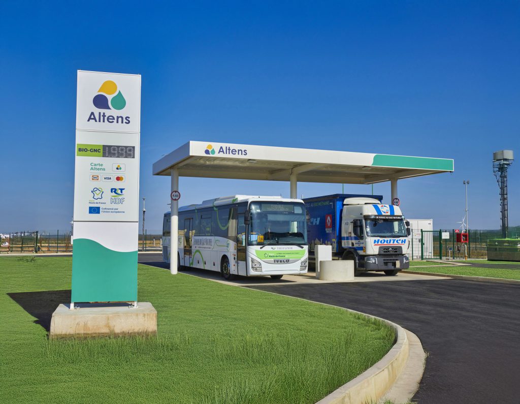 Inauguration d&rsquo;une nouvelle station BioGNC à Guise : le BioGNC s’intègre dans l’offre Altens