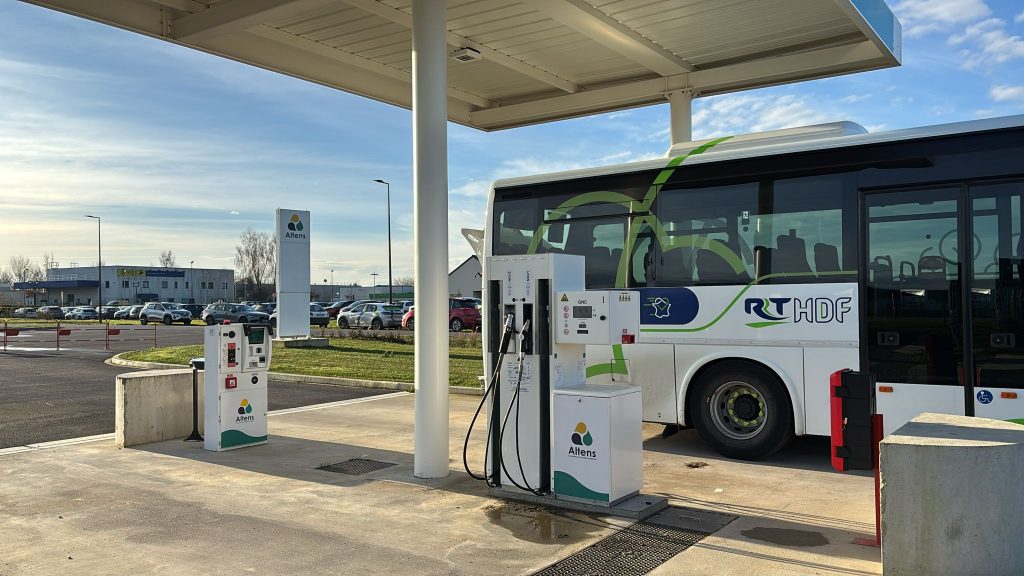 inauguration par Altens de sa nouvelle station BioGNC de Guise dans l'Aisne